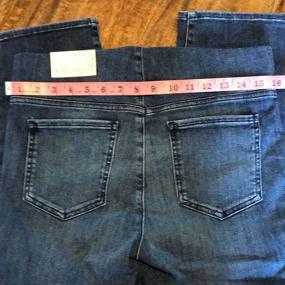 NYDJ Spanspring Pull-On Dakota Capri Jeans- Caliente Size medium - Picture 11 of 11
